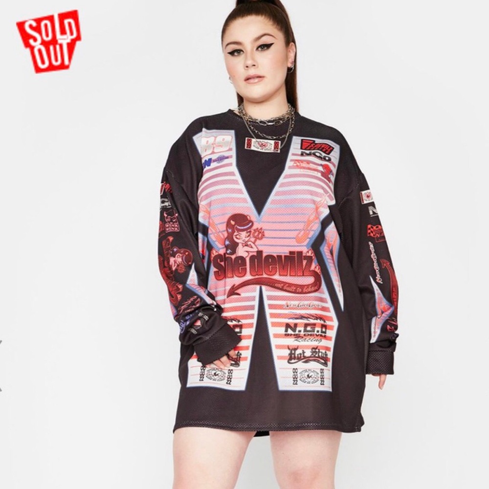 Brand new New Girl Order long sleeve Tshirt dress
